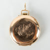 FICKUR, 14k guld, sk mormorsur