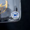 GLASFÖREMÅL, 7 del, med Carl XVI Gustafs monogram, Reijmyre glasbruk