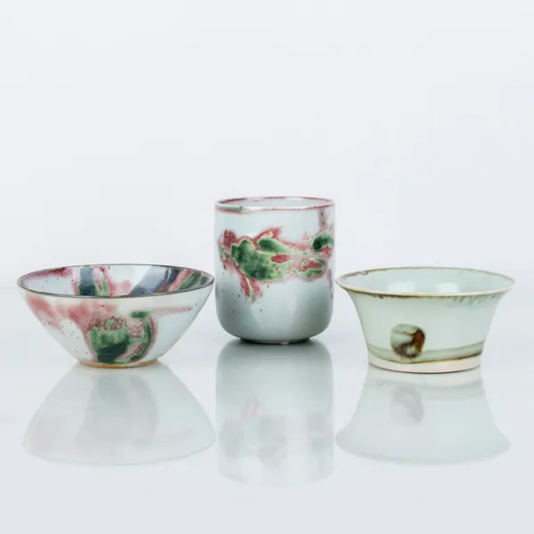 CARL-HARRY STÅLHANE, 3 del, stengods, Designhuset, sannolikt 1970-/80-tal, signerade 