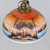 TAKLAMPA, opakglas, tidigt 1900-tal