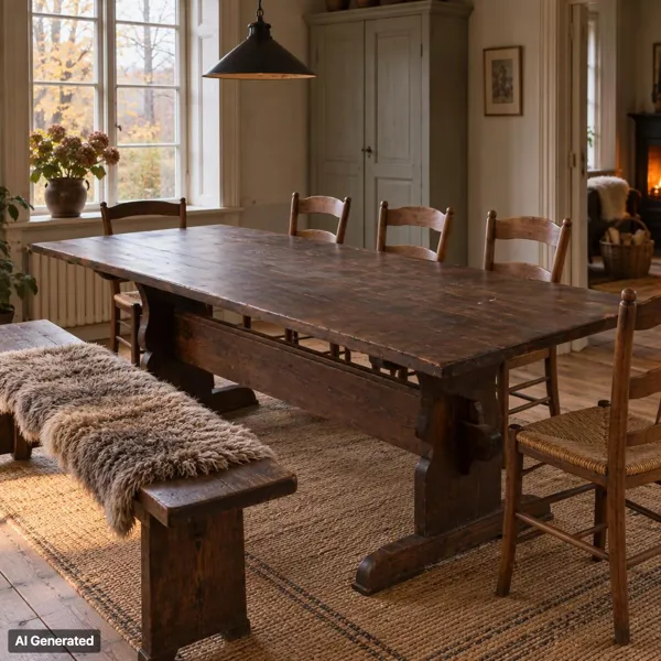 BOCKBORD, allmoge, 1700-/1800-tal
