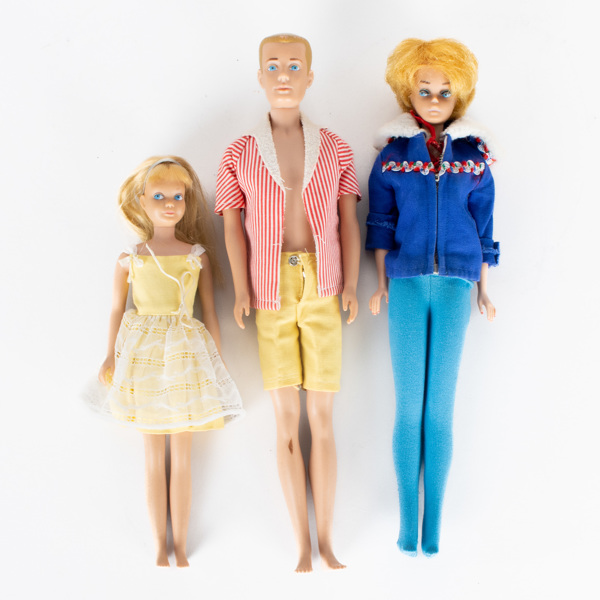 BARBIEDOCKOR, 3 st, 1960-tal