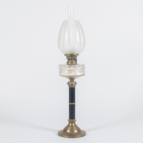 BORDSFOTOGENLAMPA, mässing, 1800-/1900-tal