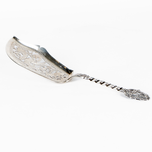 BAKELSESPADE, silver, Danmark, vikt 111 g