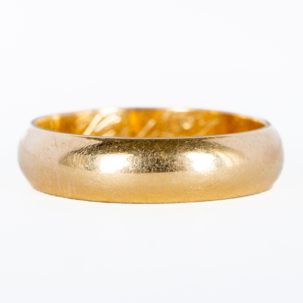 RING, 18k guld, vikt ca 3,8 g