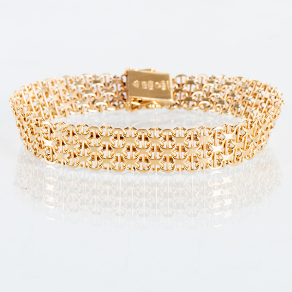 ARMBAND, 18k guld, vikt ca 19,9 g